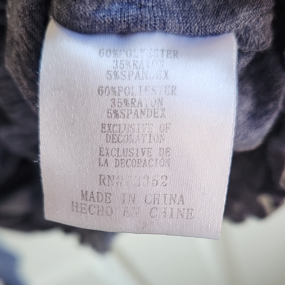 It's Our Time Navy Embellished Halter Tank - Picture 5 of 5